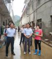 省卫计委工作组到汉中市指导救灾防疫工作
