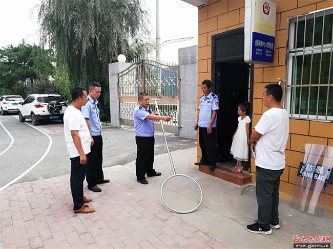铜川印台公安分局构建新学期校园安全保护线