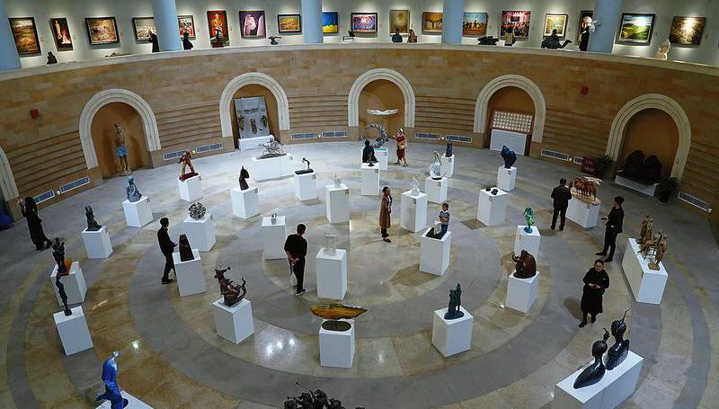 近500件油畫雕塑作品亮相第七屆“高原展”