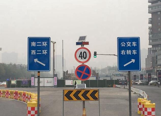 壓縮車(chē)道寬度增加車(chē)道數(shù) 看看西安西二環(huán)這段咋通行