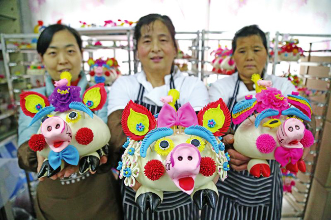 傳承與發(fā)揚(yáng) 陜西面花捏出新生活