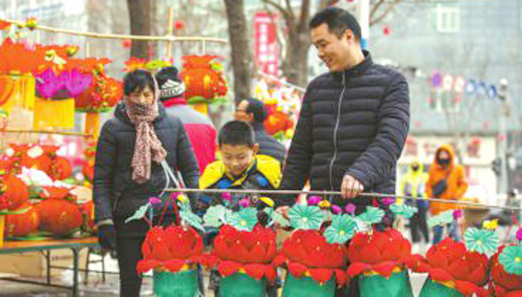 三秦新風(fēng)貌 大紅燈籠高高掛