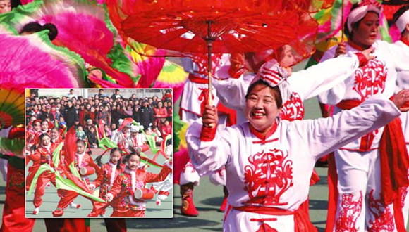 安塞腰鼓 打出奮斗精氣神
