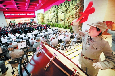 緬懷抗戰(zhàn)英烈 祝福偉大祖國 抗戰(zhàn)館舉行抗戰(zhàn)主題音樂會