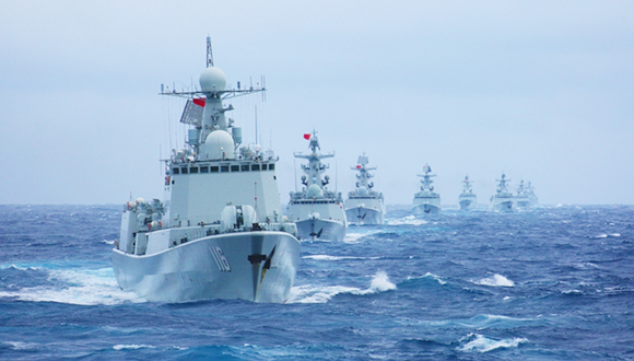 向著深藍(lán)出發(fā)——獻(xiàn)給人民海軍成立70周年