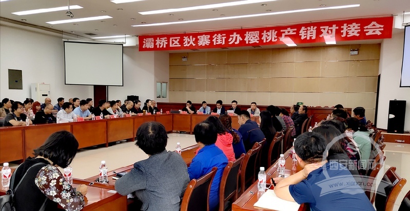 各大电商田间地头对接果农 助力灞桥区樱桃销售