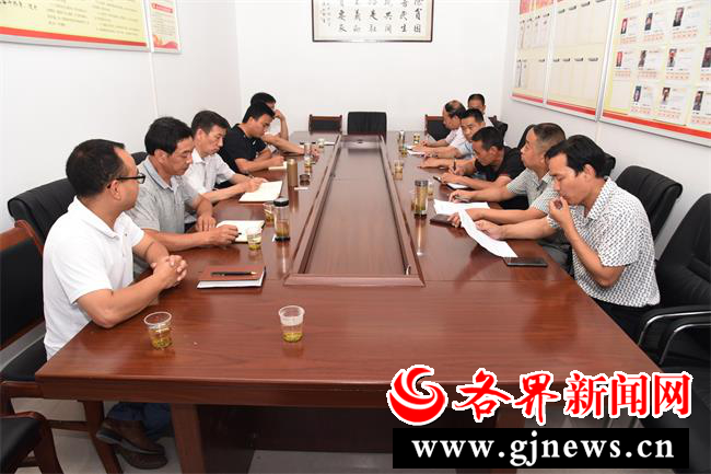 旬阳县政协督导全岭村脱贫攻坚工作