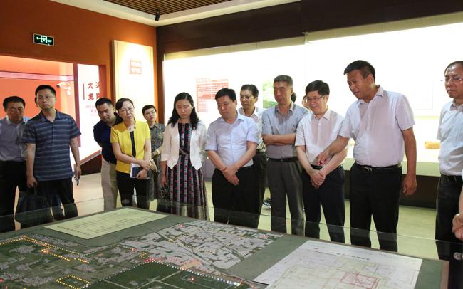 西安市政协开展主题教育实地调研