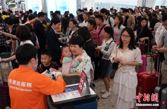 全国铁路大调图 内地联通香港高铁车站增至58个