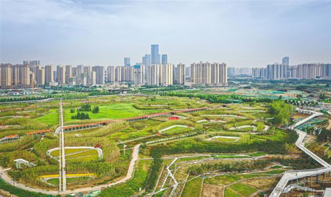 西安城市生态公园国庆节开园