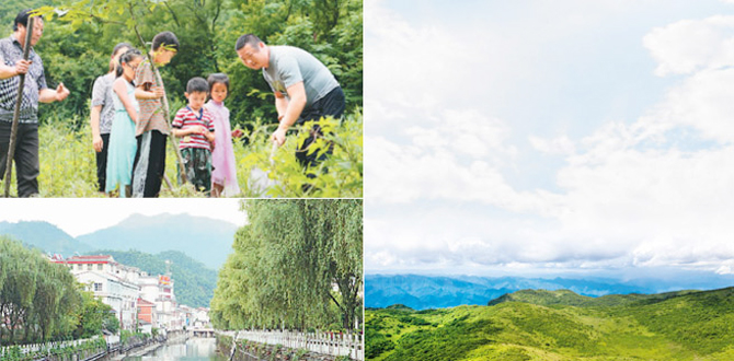 70年，五代人，一片绿