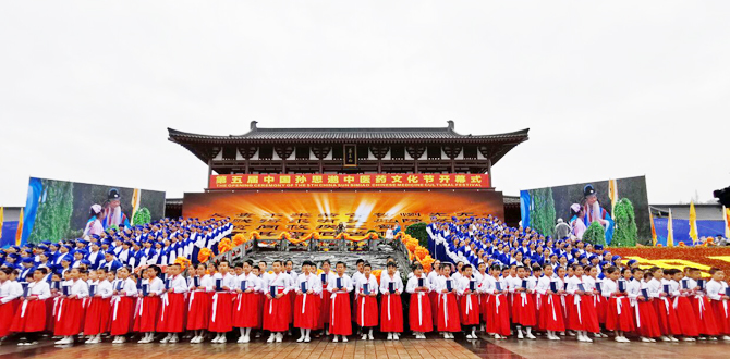 孙思邈中医药文化节开幕
