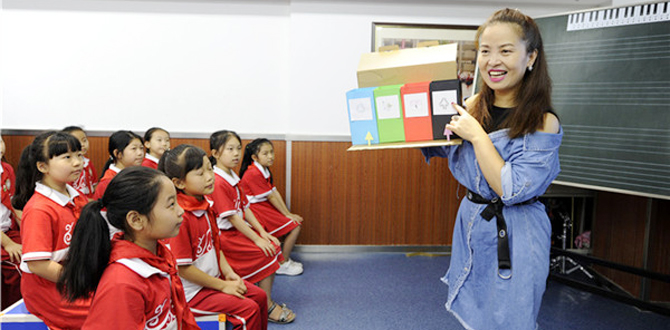 教学生垃圾分类 西安一小学老师自创配乐歌