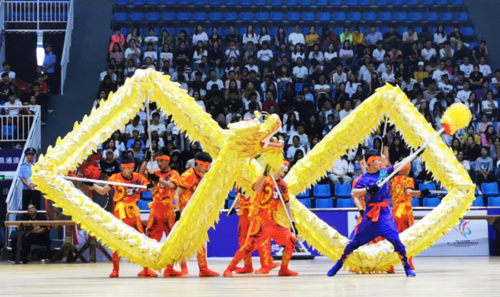 西安交大舞龙队：民族同心共舞团结情