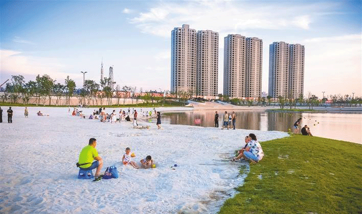 创新轴线“绽”新姿 ——西咸新区能源金融贸易区步入发展快车道