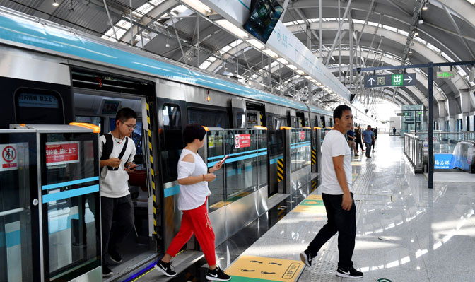 西安北至机场城际铁路即将开通运营