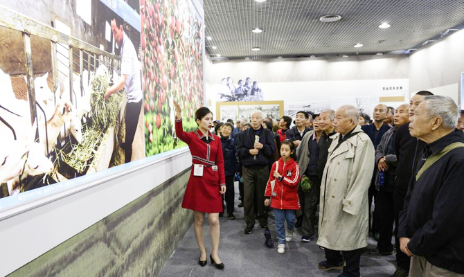 陕西70年成就展观展人数突破30万