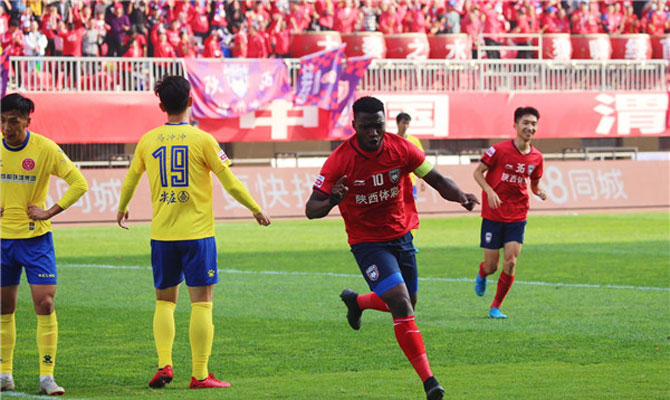 中甲收官陕西大秦之水名列第9 奥斯卡末轮斩“大四喜”登顶射手榜