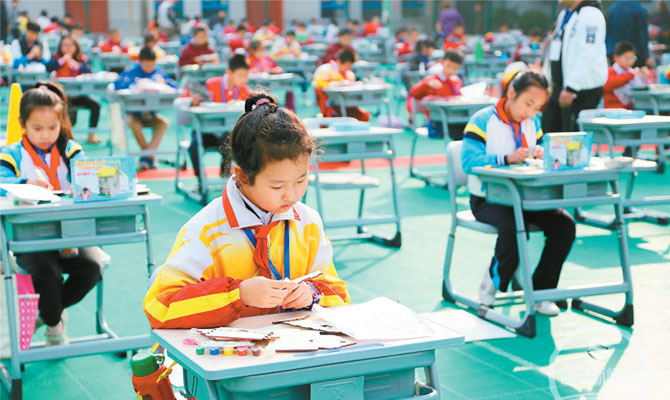 “小建筑师”各显神通