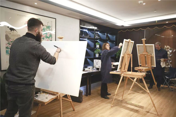 突然来了17位外国艺术家，他们在西咸新区干什么？