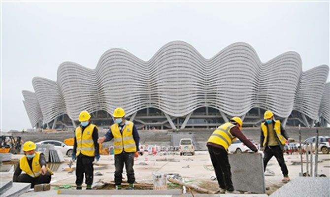 西安市“三中心”片区重点建设项目八成复工