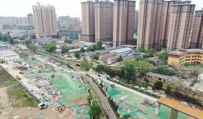 阿房路全线预计2020年年底打通 连通高新、雁塔、莲湖、沣东新城