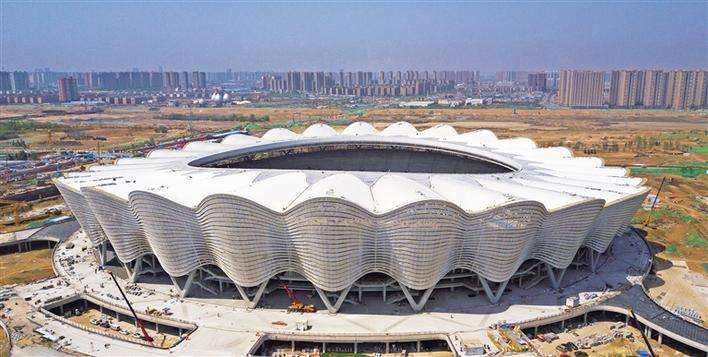 长安盛开石榴花——西安奥体中心等第十四届全国运动会场馆建设观察