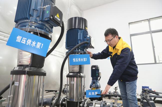 建設(shè)集中供水工程 保障村民飲用水安全