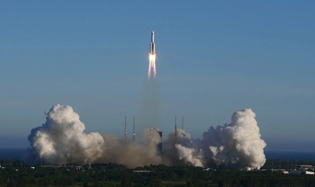 长征五号B运载火箭首飞成功 “陕西力量”为首秀保驾护航