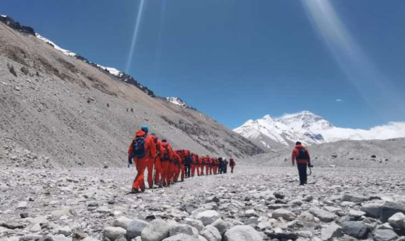 2020珠峰高程测量登山队将于5月22日“攻顶”