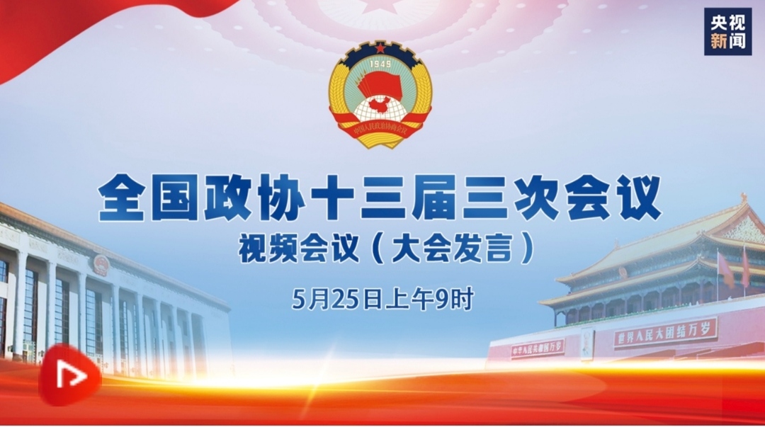 直播丨全国政协十三届三次会议视频会议（大会发言）