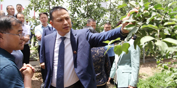 ? 陜西省農(nóng)副食品商會組織會員企業(yè)赴慶陽進行商務(wù)考察