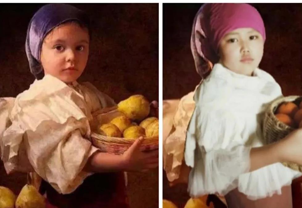 西安小学生cosplay世界名画 这演技我给打满分！