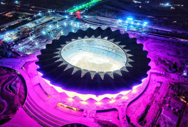 新鲜出炉！十四运开幕场地西安奥体中心体育场内场曝光