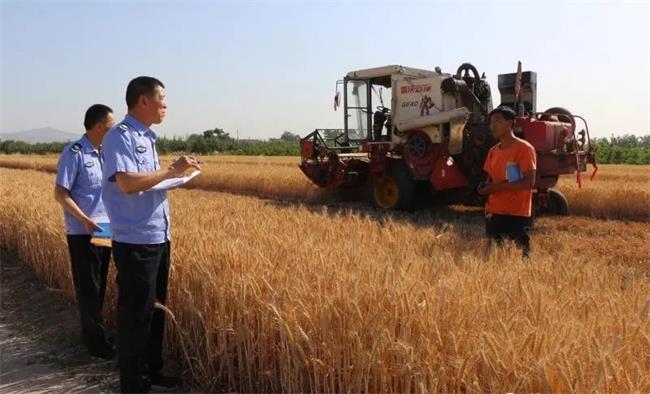 近萬臺收割機(jī)龍口奪食 ——寶雞“三夏”農(nóng)機(jī)化生產(chǎn)顯神威