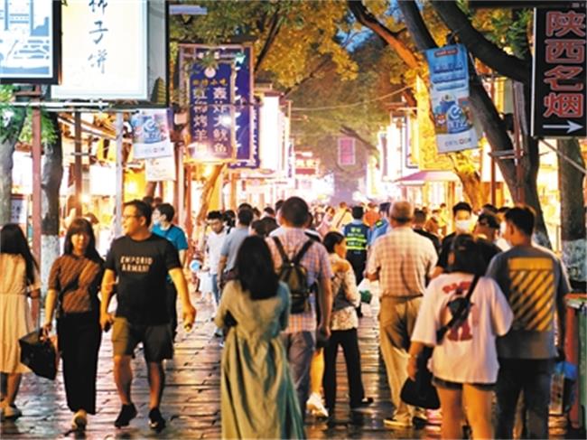 西安回民街列全國十大回暖夜市第一位