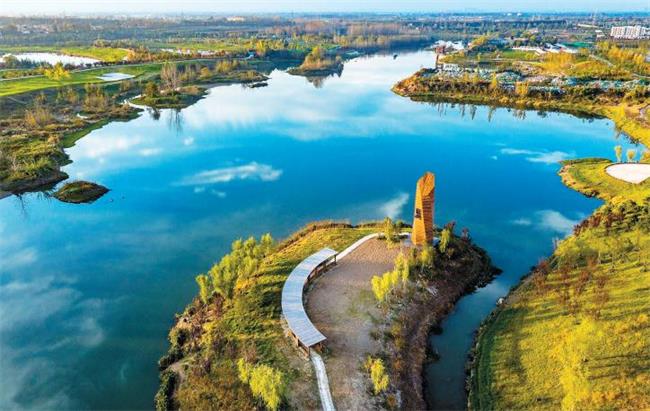 山青水美天蓝 生态西安入画来