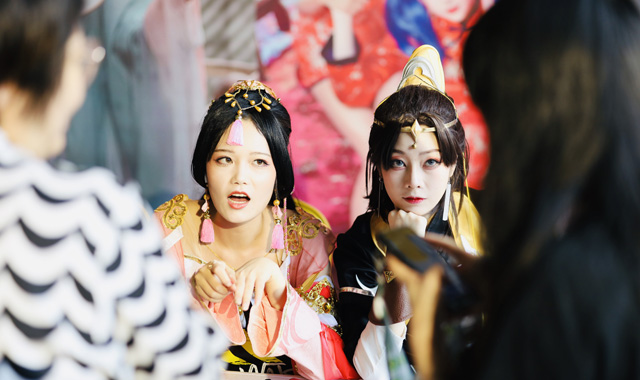 西安老菜场开启“大唐国风动漫嘉年华”