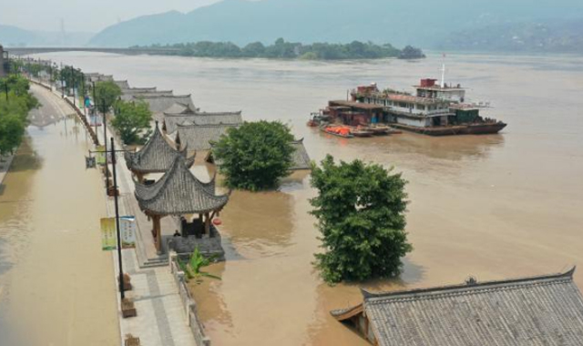 “长江2020年第5号洪水”过境重庆主城