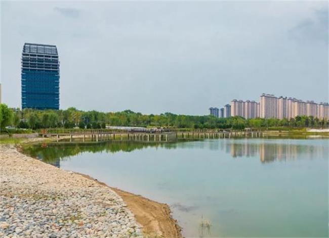 秦漢新城新添打卡地標(biāo) 渭河湖泊濕地公園即將開園