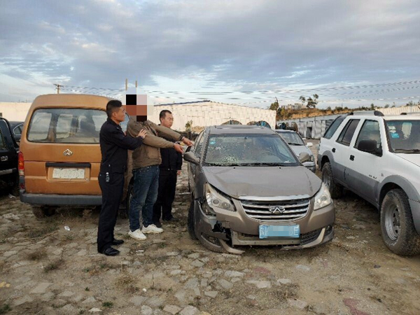 榆林市交警二大隊(duì)破獲2015年交通肇事致人重傷逃逸案件
