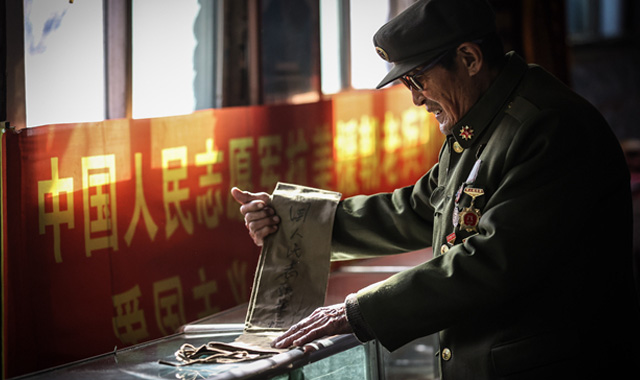 为战友建一座展览馆