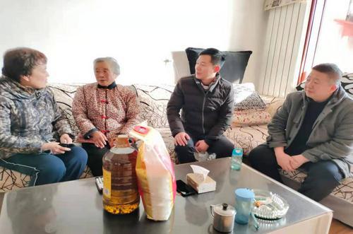 民盟興平總支走訪慰問老盟員