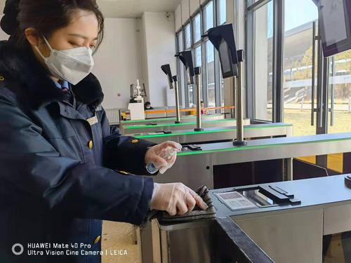 榆林車站多措并舉嚴格落實春運疫情防控