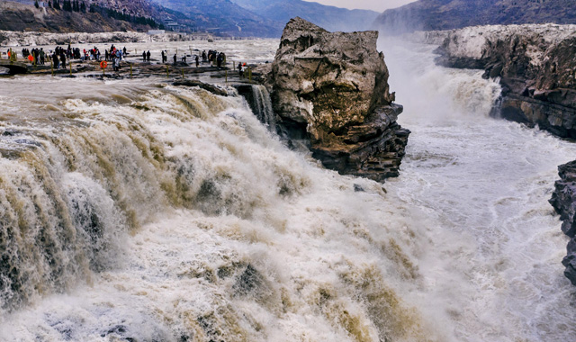 陕西壶口瀑布恢复对外开放