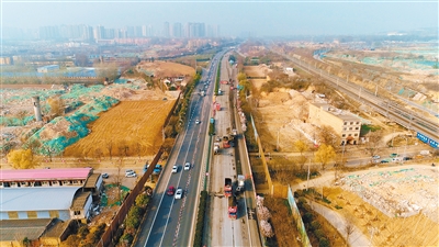 西安繞城路面整治第二階段施工有序進行