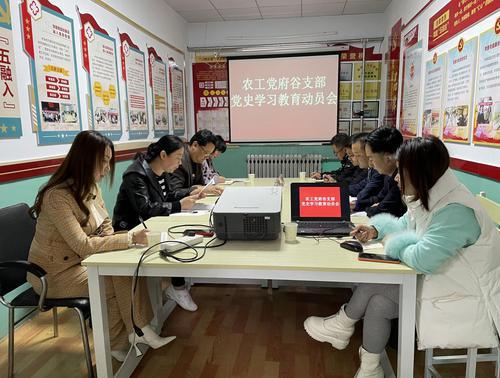農(nóng)工黨府谷支部召開黨史學(xué)習(xí)教育動(dòng)員會(huì)