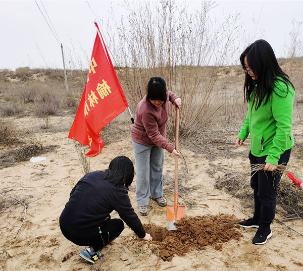 “沙棘衛(wèi)士綠護(hù)駝城”種植活動(dòng)在榆林舉行