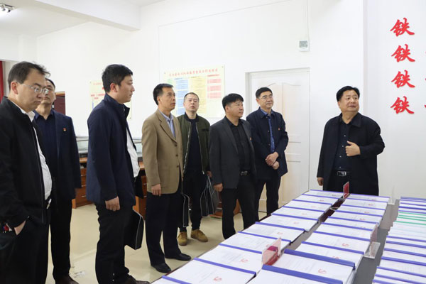 陜西省政法隊伍教育整頓第七指導(dǎo)組到定邊縣指導(dǎo)檢查政法隊伍教育整頓工作