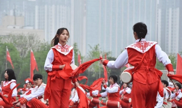 会玩！陕西这几所高校运动会创意 你最pick哪款？